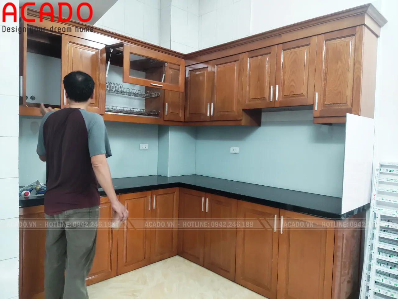 Đơn vị chuyên lắp đặt tủ bếp tại Ngô Thì Nhậm