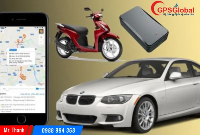 Thiết bị định vị GPS cầm tay nhỏ gọn với vỏ màu đen, đang được cầm trên tay một người, minh họa cho tính di động và cách sử dụng máy định vị GPS cầm tay trong mọi hoàn cảnh.
