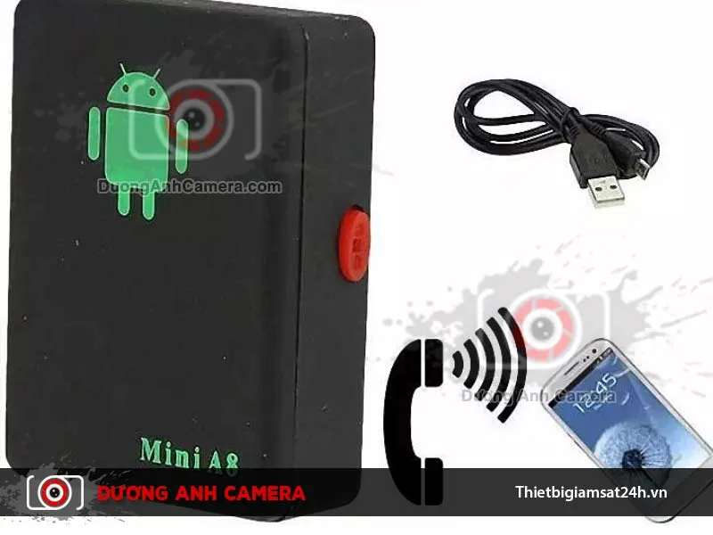 Máy nghe lén A8 với khe cắm SIM