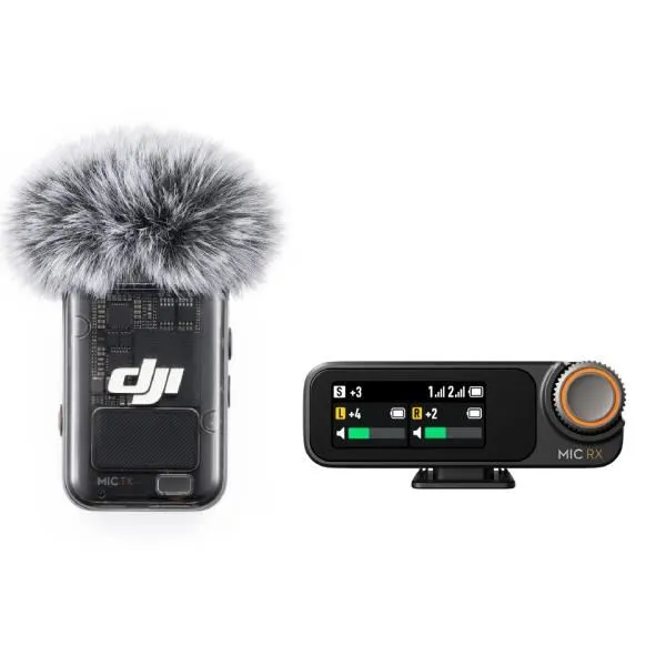 DJI Mic 2 (1TX + 1RX) giải pháp ghi âm chuyên nghiệp khi cần mở micro trên máy tính Win 7