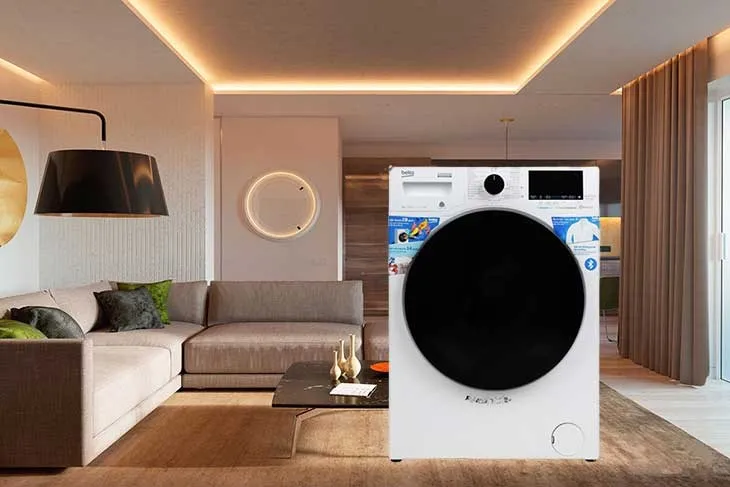 Chế độ giặt tiết kiệm Cottons Eco trên máy giặt Beko 8kg giúp tối ưu hóa năng lượng