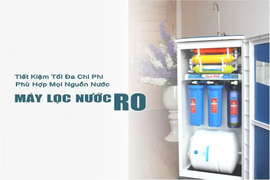 Máy lọc nước Aqua với thiết kế nhỏ gọn, tối ưu không gian bếp gia đình