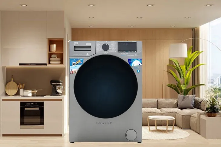 Chế độ BabyProtect của máy giặt Beko 8kg đặc biệt dành cho quần áo trẻ em và người có làn da nhạy cảm, giặt sạch an toàn