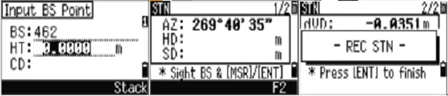 thiết lập và cài đặt trạm máy