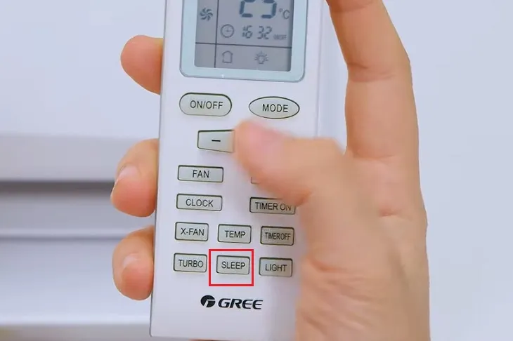 Điều khiển từ xa hướng dẫn cách tắt chế độ hẹn giờ máy lạnh Gree một cách dễ dàng và nhanh chóng