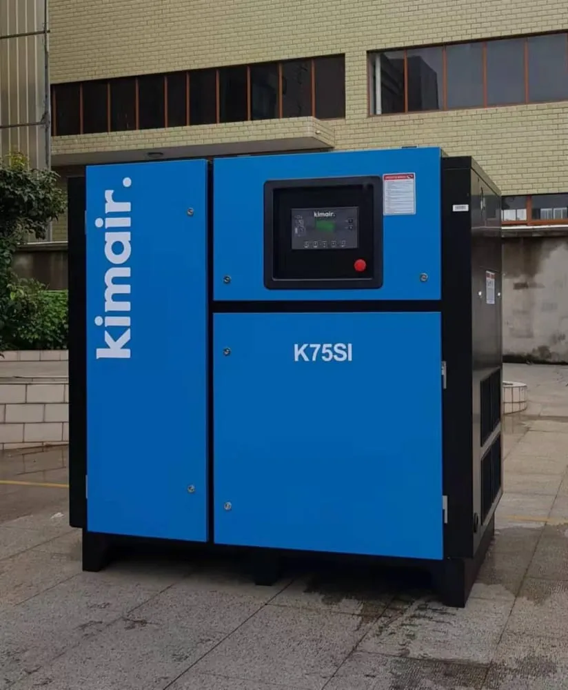 Máy nén khí trục vít nhập khẩu, minh họa cho quy trình và các yêu cầu trong thủ tục hải quan.