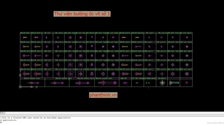 Thư viện Ốc Vít CAD: Giải Pháp Toàn Diện Nâng Tầm Thiết Kế Cơ Khí Hiện Đại Thư viện Ốc Vít CAD: Giải Pháp Toàn Diện Nâng Tầm Thiết Kế Cơ Khí Hiện Đại