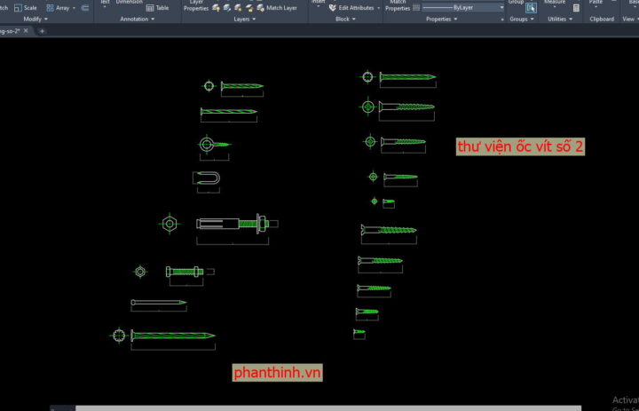Thư viện Ốc Vít CAD: Giải Pháp Toàn Diện Nâng Tầm Thiết Kế Cơ Khí Hiện Đại