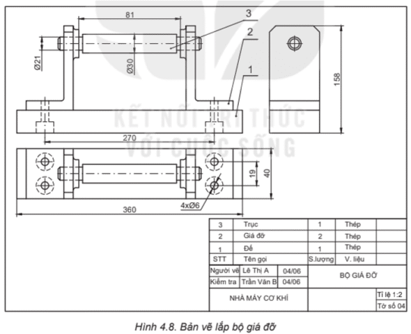 Trình Tự Đọc Bản Vẽ Lắp Công Nghệ 8: Hướng Dẫn Chi Tiết