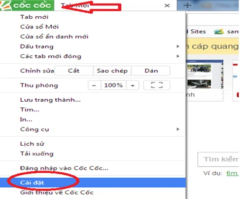 Hướng dẫn cách sửa lỗi máy tính không vào được internet trên trình duyệt Cốc Cốc