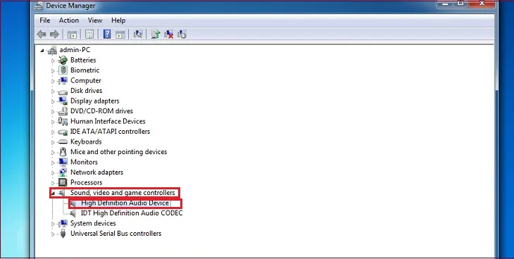 Gỡ bỏ driver âm thanh cũ từ Device Manager, hướng dẫn cách mở loa trên máy tính