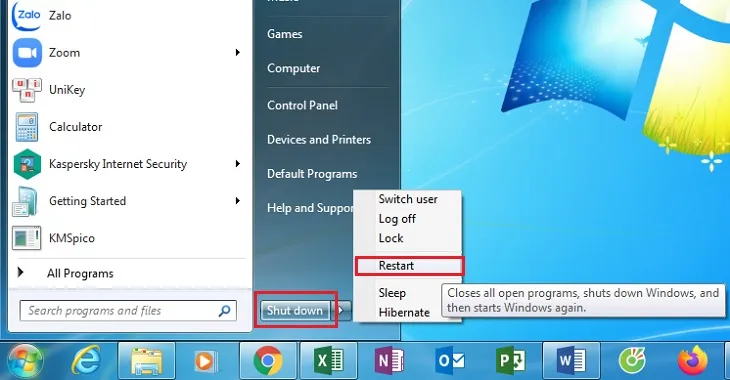 Cài đặt lại driver âm thanh sau khi khởi động máy, để mở loa trên máy tính