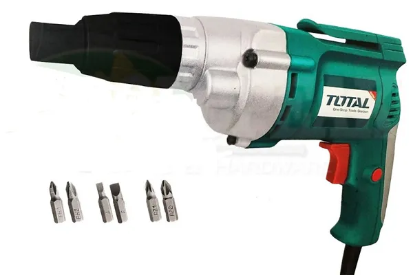 Máy bắt vít dùng điện Total TD2561 550W giá phải chăng, thiết kế nhỏ gọn, phù hợp cho nhiều ứng dụng
