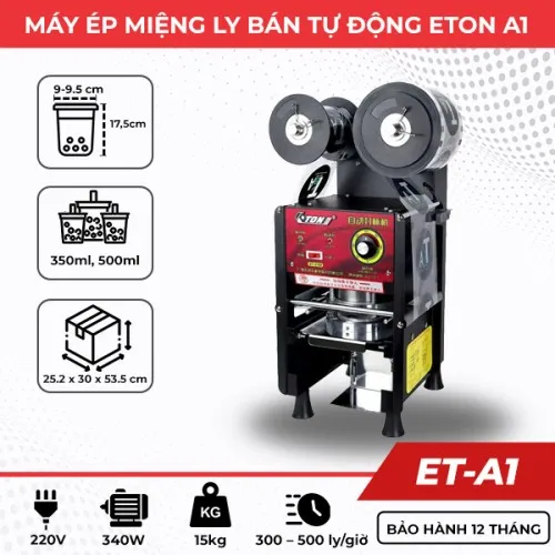 Tắt nguồn điện và đảm bảo an toàn trước khi sửa máy ép ly nhựa tự động