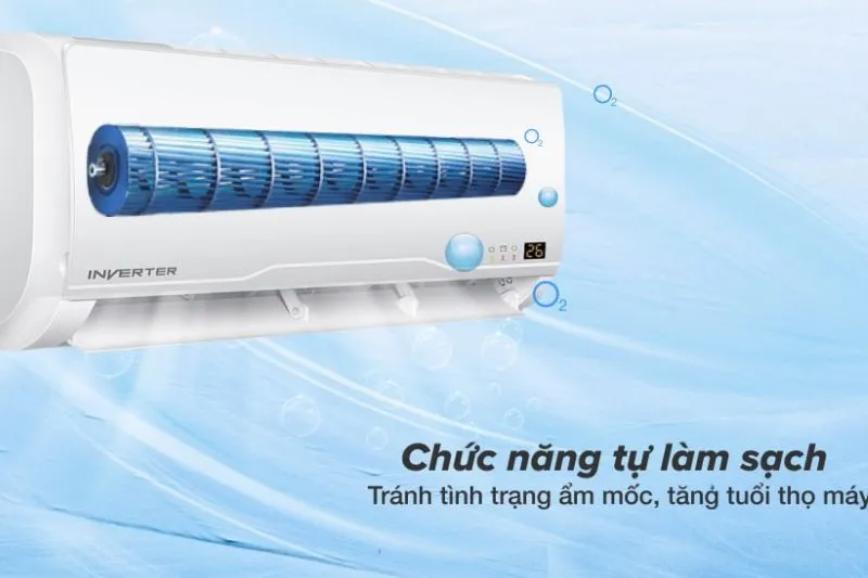 Chức năng tự làm sạch máy lạnh