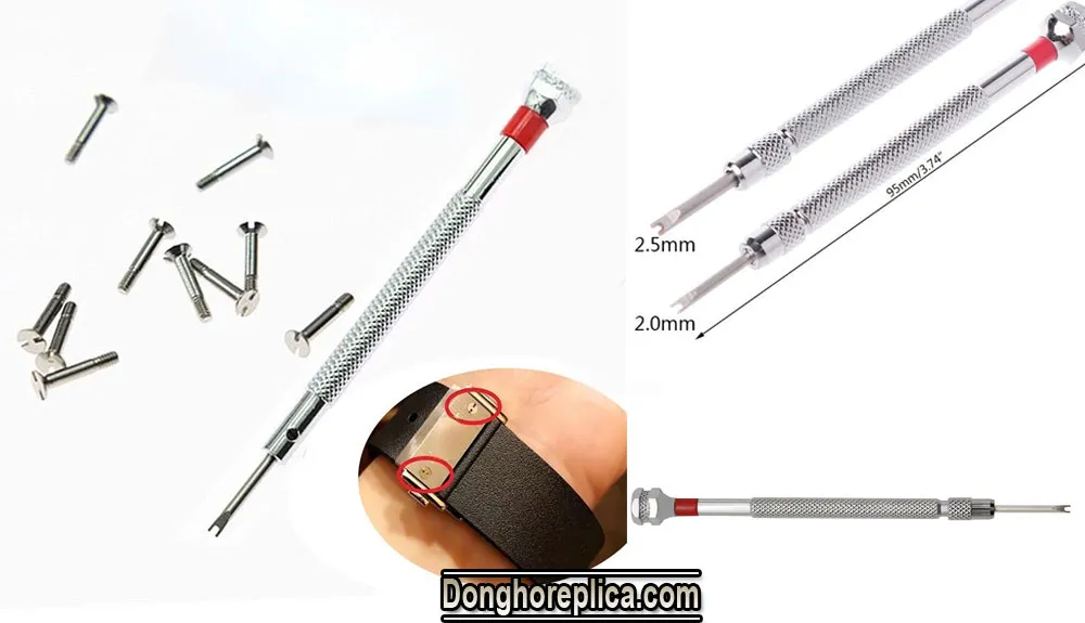 Chính sách bảo hành và đổi trả minh bạch cho sản phẩm tua vít mở đồng hồ Hublot chất lượng cao