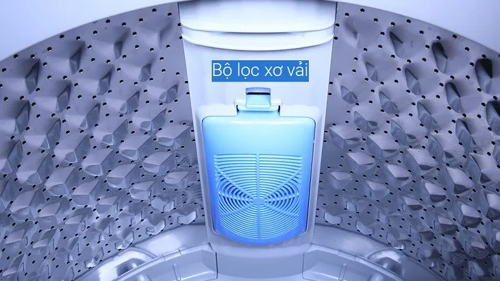Túi lọc xơ vải dạng khay nhựa của máy giặt Toshiba, tối ưu khả năng lọc cặn bẩn