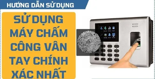 Hướng dẫn tải dữ liệu từ máy chấm công về máy tính