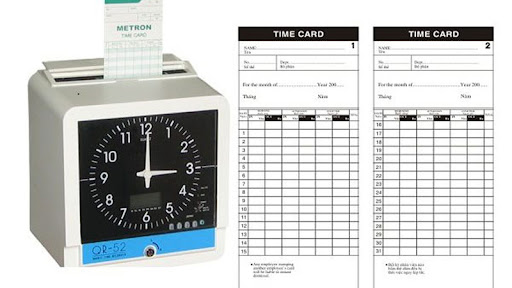 Cách Sử Dụng Máy Chấm Công Thẻ Giấy Hiệu Quả Và Tối Ưu Quản Lý Nhân Sự