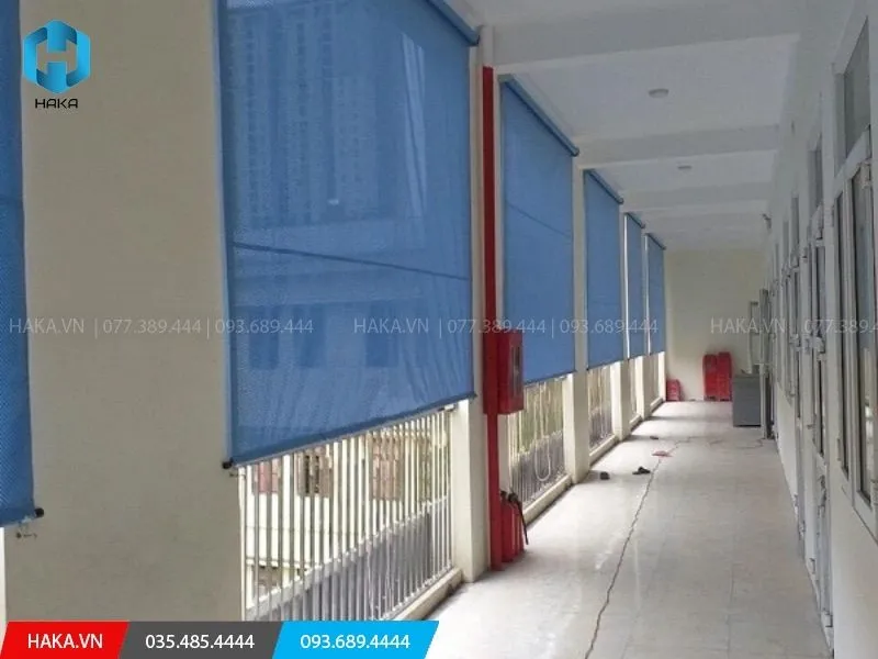 ưu điểm tự lắp đặt bạt che nắng mưa tự cuốn