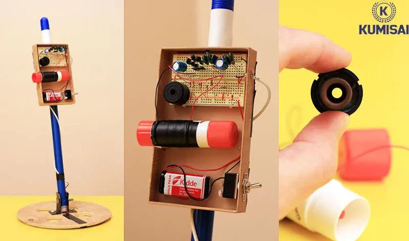 Vật liệu đơn giản để chế máy dò kim loại tại nhà