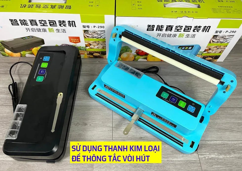 Làm sạch và thông tắc vòi hút của máy hút chân không P290