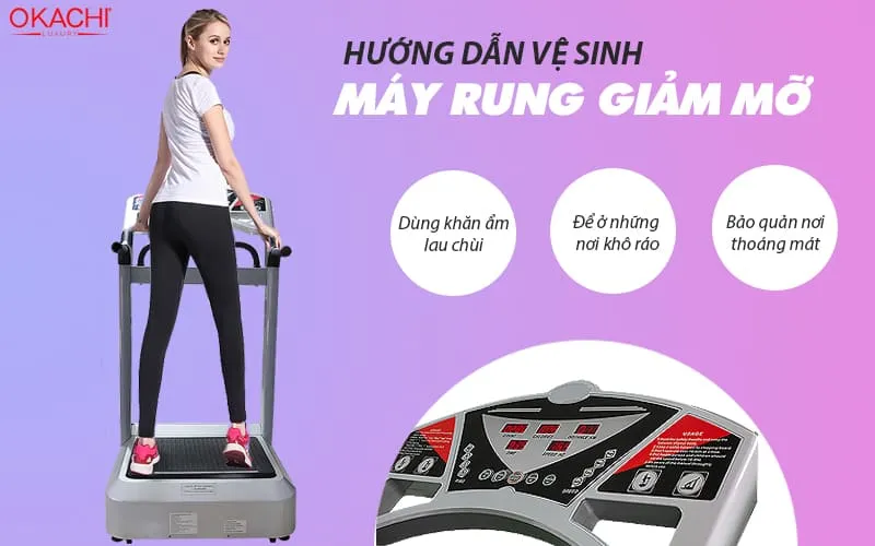 hướng dẫn vệ sinh máy rung 