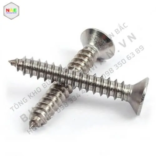 Vít bắt gỗ inox 304, chống ăn mòn hiệu quả cho các ứng dụng ngoài trời và môi trường ẩm ướt.
