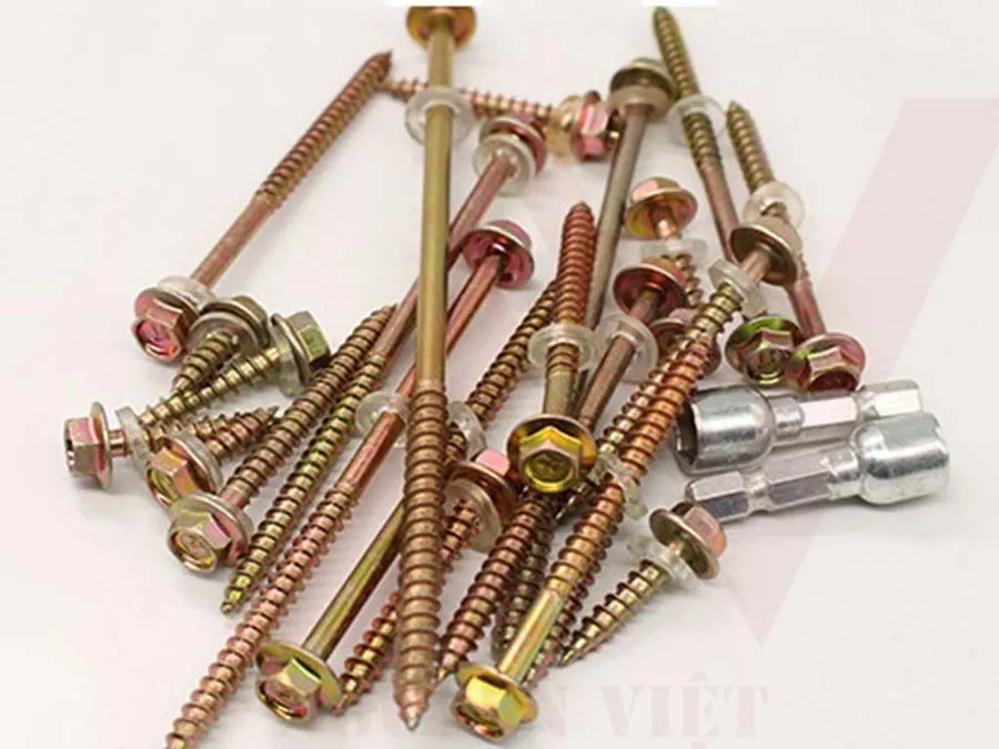 Vít bắn gỗ đầu lục giác đủ kích cỡ cho bạn lựa chọn