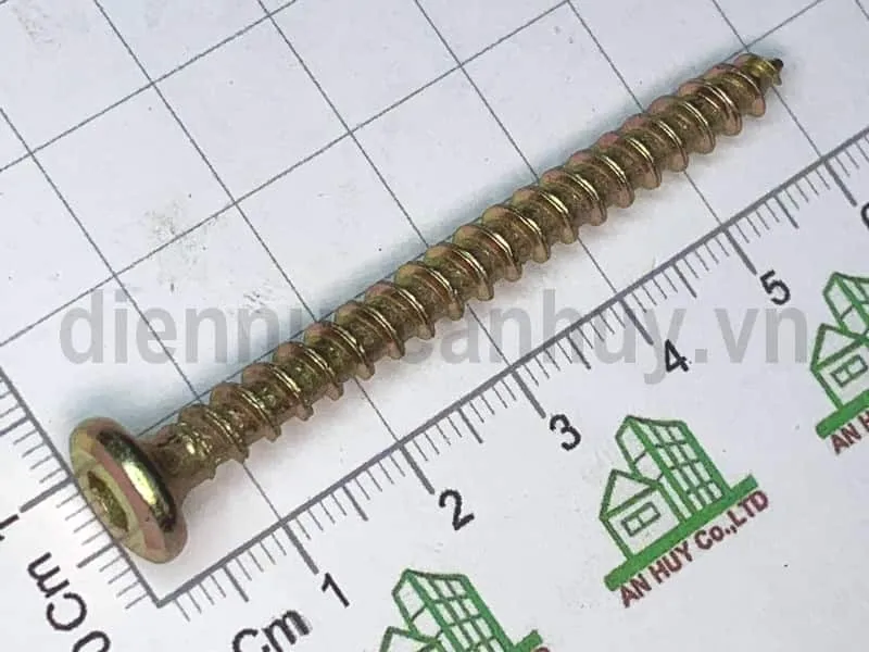 Vít bắt gỗ lục giác chìm M6x60-2