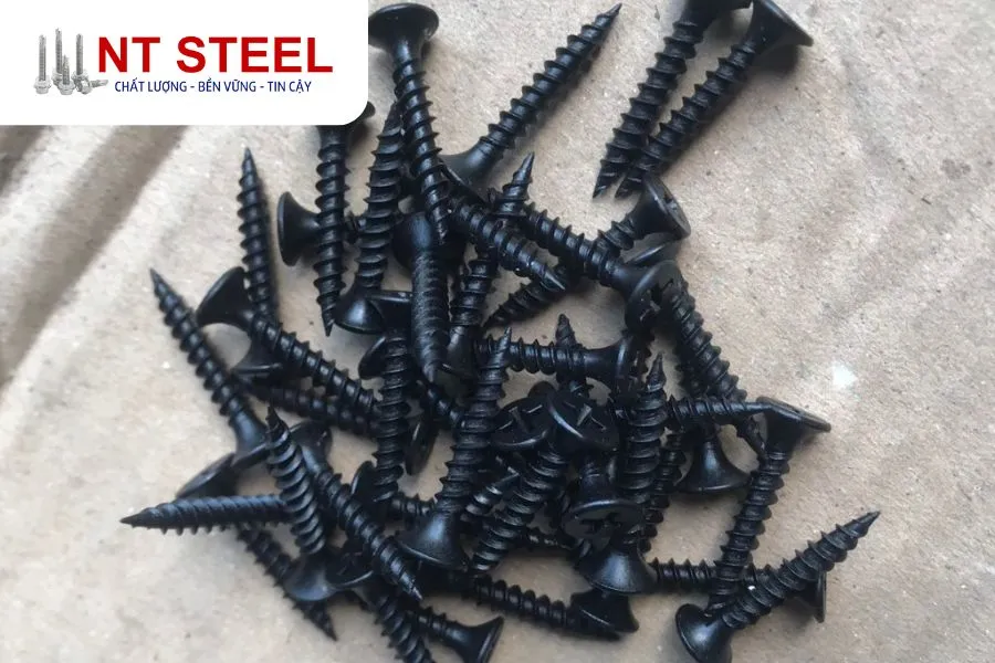 Ưu điểm vít đen bắn thạch cao đảm bảo tính thẩm mỹ cho công trình