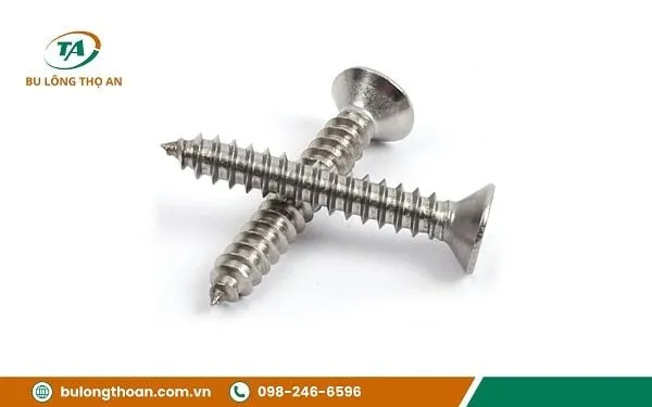 Vít gỗ lục giác chìm thường được sử dụng trong việc lắp ráp đồ nội thất gỗ, thi công cửa gỗ, lan can, cầu thang gỗ.