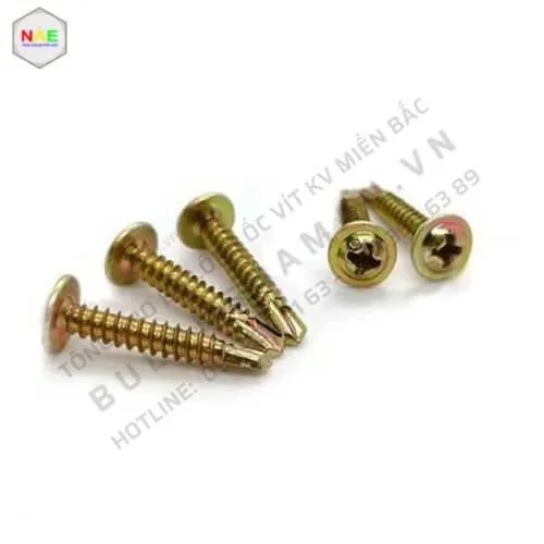 Vít tự khoan sắt đầu dù mạ kẽm