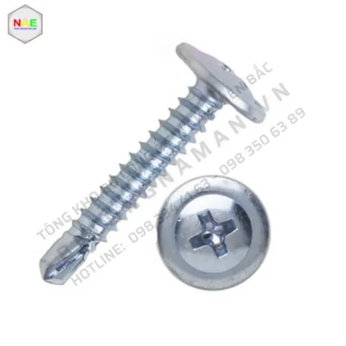 Cấu tạo chi tiết của vít tự khoan đầu dù