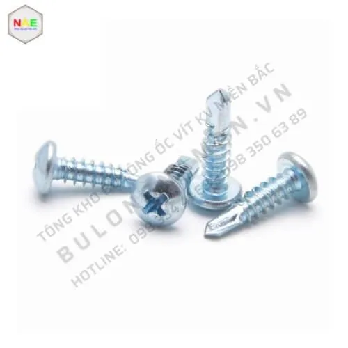 Dây chuyền sản xuất vít tự khoan inox đầu tròn chất lượng cao tại nhà máy