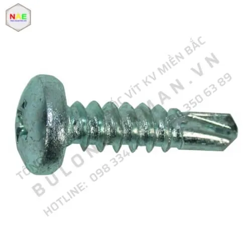 Vít tự khoan inox đầu tròn chất lượng cao, thiết kế chuẩn xác cho mọi công trình