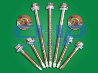 Cận cảnh cấu tạo vít bắn tôn Đài Loan