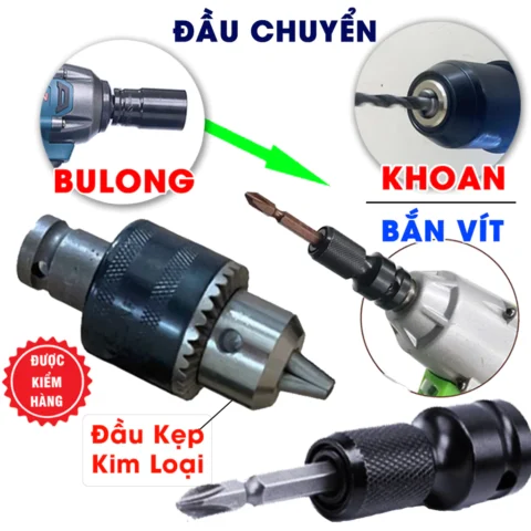 Đầu Chuyển Máy Khoan Thành Máy Bắn Vít: Giải Pháp Tối Ưu Cho Hiệu Suất Công Việc