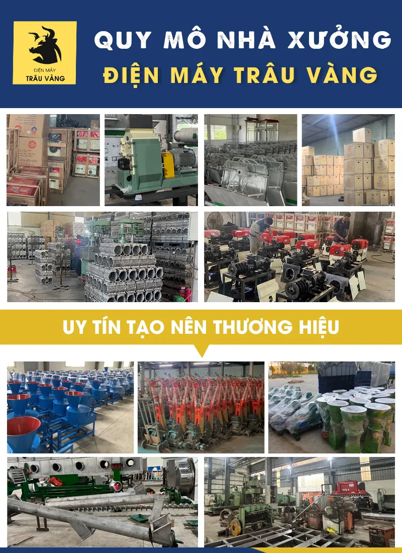 Xưởng cơ khí chế tạo máy, nơi cung cấp linh kiện và hướng dẫn cách lắp dao máy thái chuối