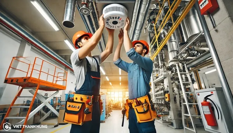 Quy trình kiểm tra bảo trì định kỳ nhằm duy trì hiệu quả của hệ thống báo cháy tự động