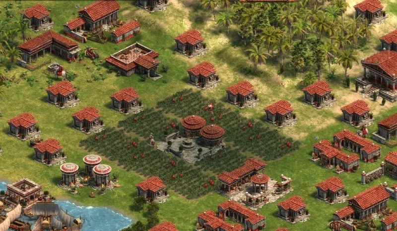 Sử dụng phím tắt xây dựng nhà quân trong Age of Empires khi chơi đơn