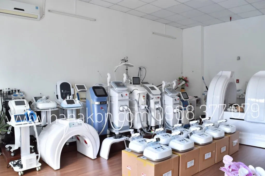 Hình ảnh thiết bị spa chính hãng chất lượng cao tại công ty HanaKBN