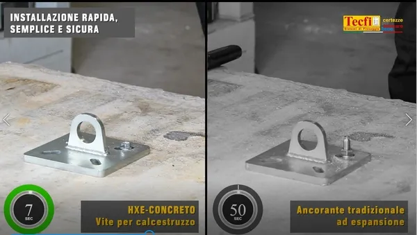 So sánh tốc độ lắp đặt của vít tự khoan bê tông và bulong tắc kê truyền thống