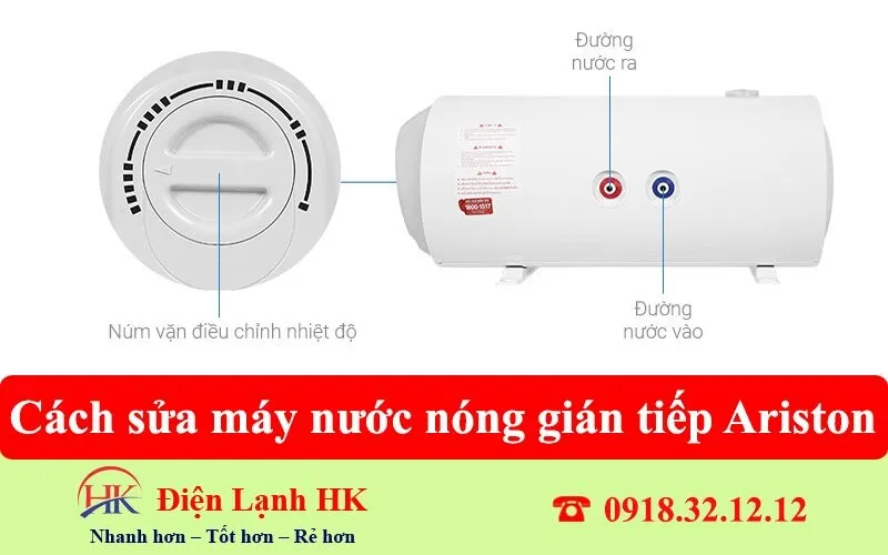 cách sửa máy nước nóng gián tiếp ariston