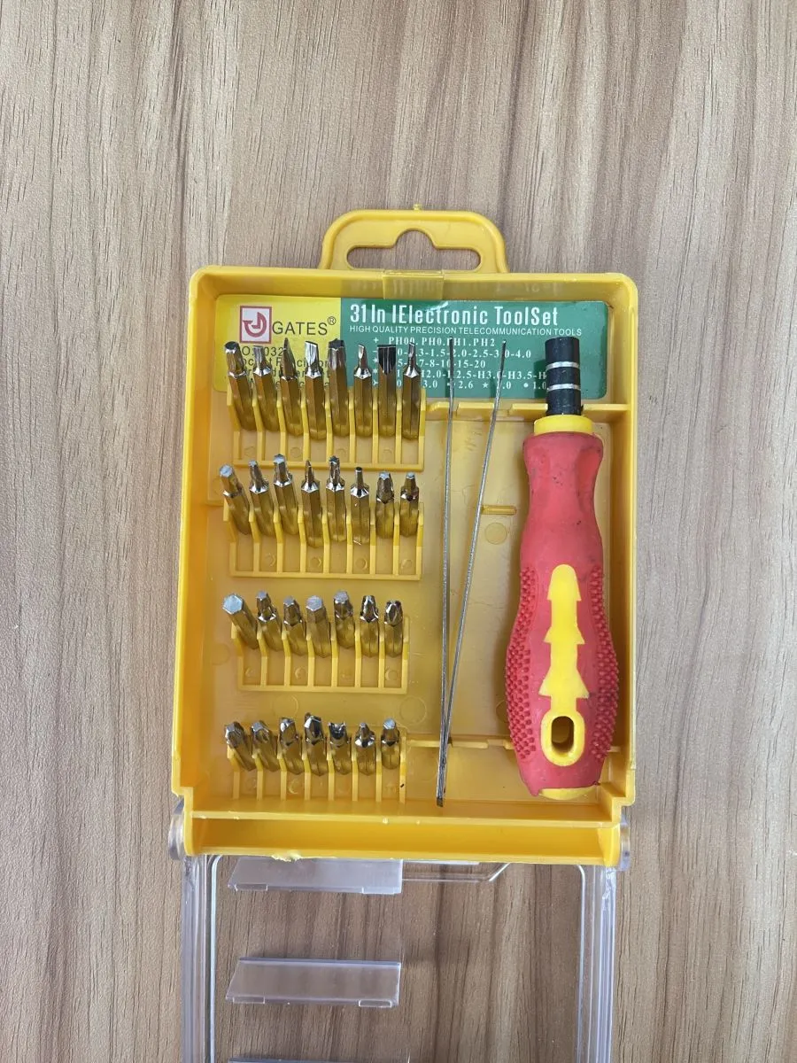 Các đầu vít chuyên dụng của bộ vít đa năng 6032