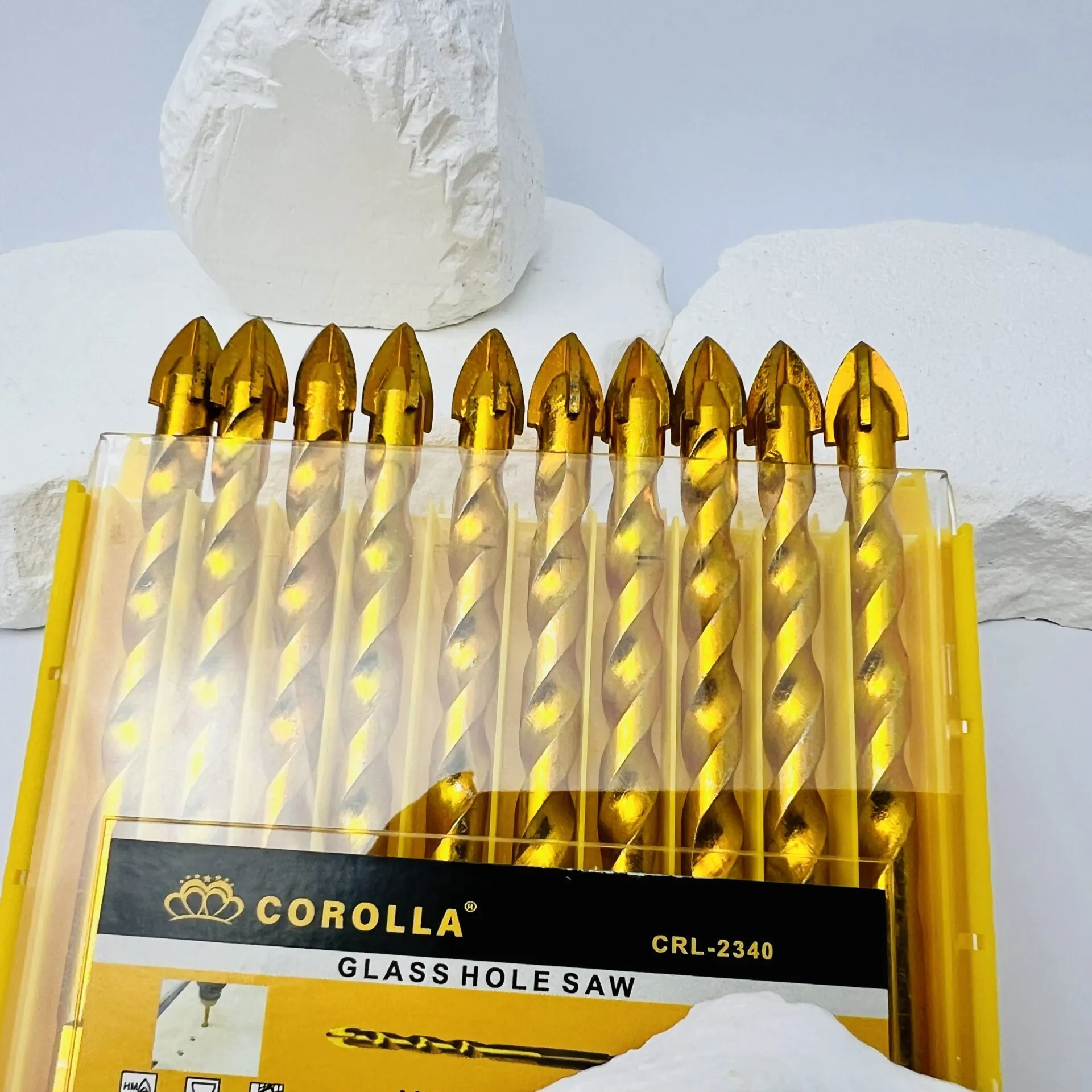 Mũi khoan gạch men COROLLA 4 cạnh